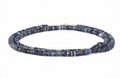 Kette aus funkelnden blauen Safirscheiben